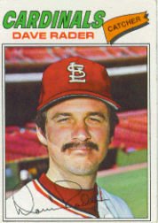 1977 Topps Baseball Cards      427     Dave Rader